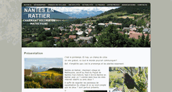 Desktop Screenshot of nantes-en-ratier.com